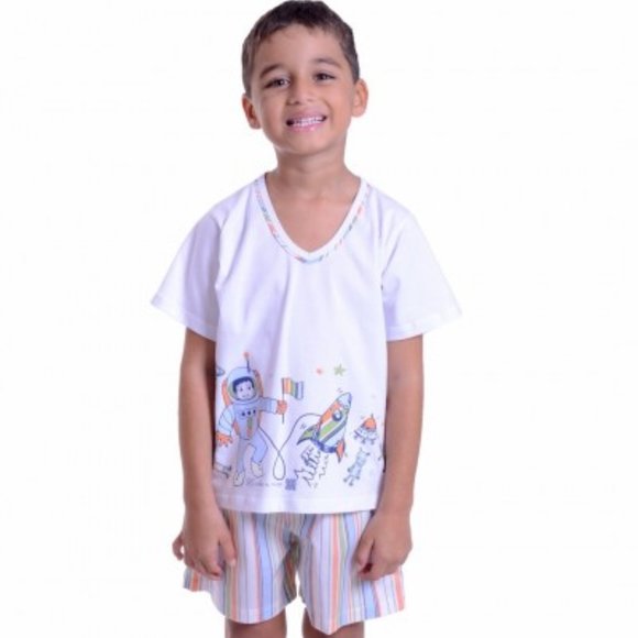 Astronaut Pajama Set. Homewear - Picture 2 of 4